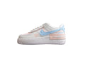 Nike Air Force One Shadow Light Blue and Pink