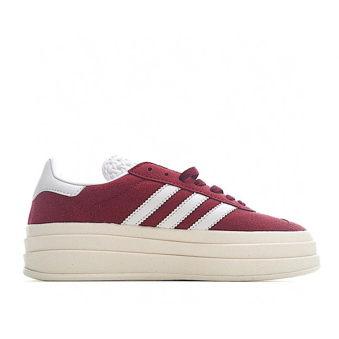 Adidas Gazelle Bold Wine-Red / White