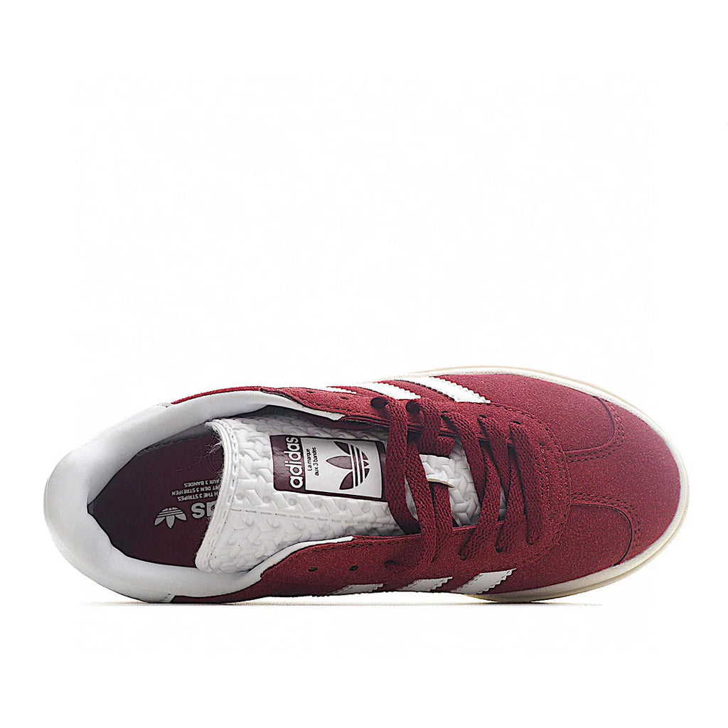 Adidas Gazelle Bold Wine-Red / White