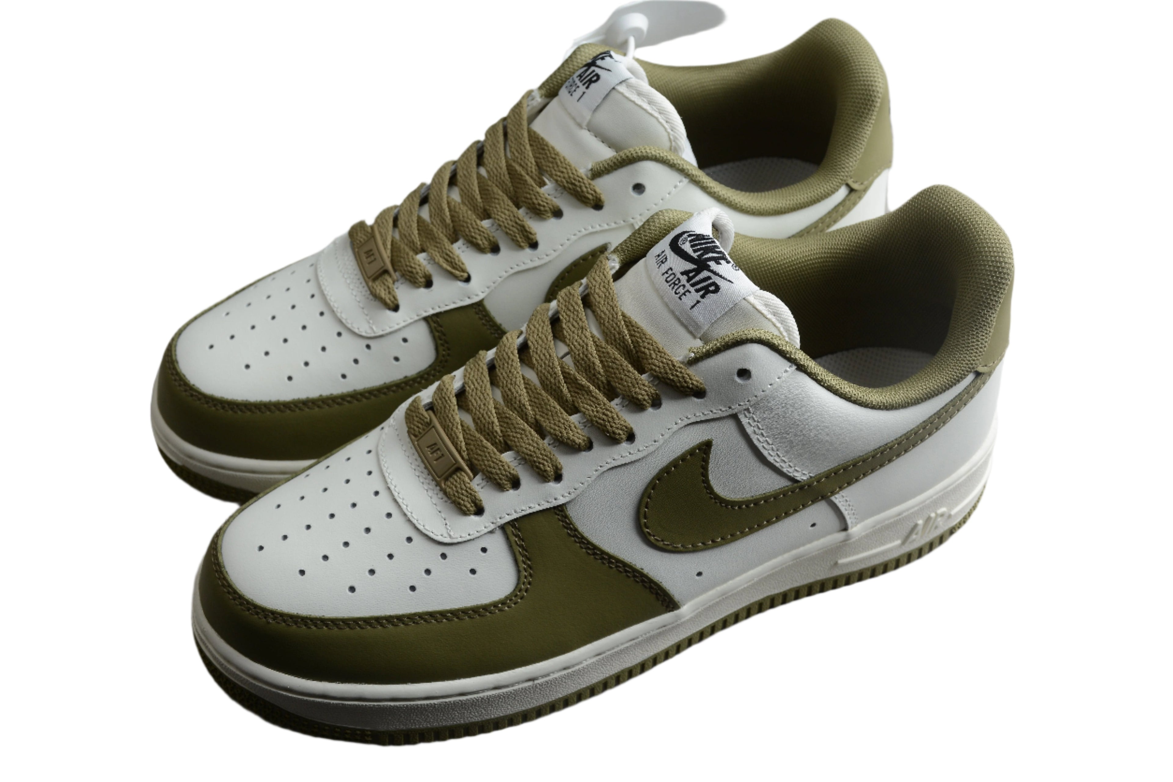 Nike Air Force One Avocado Green / White