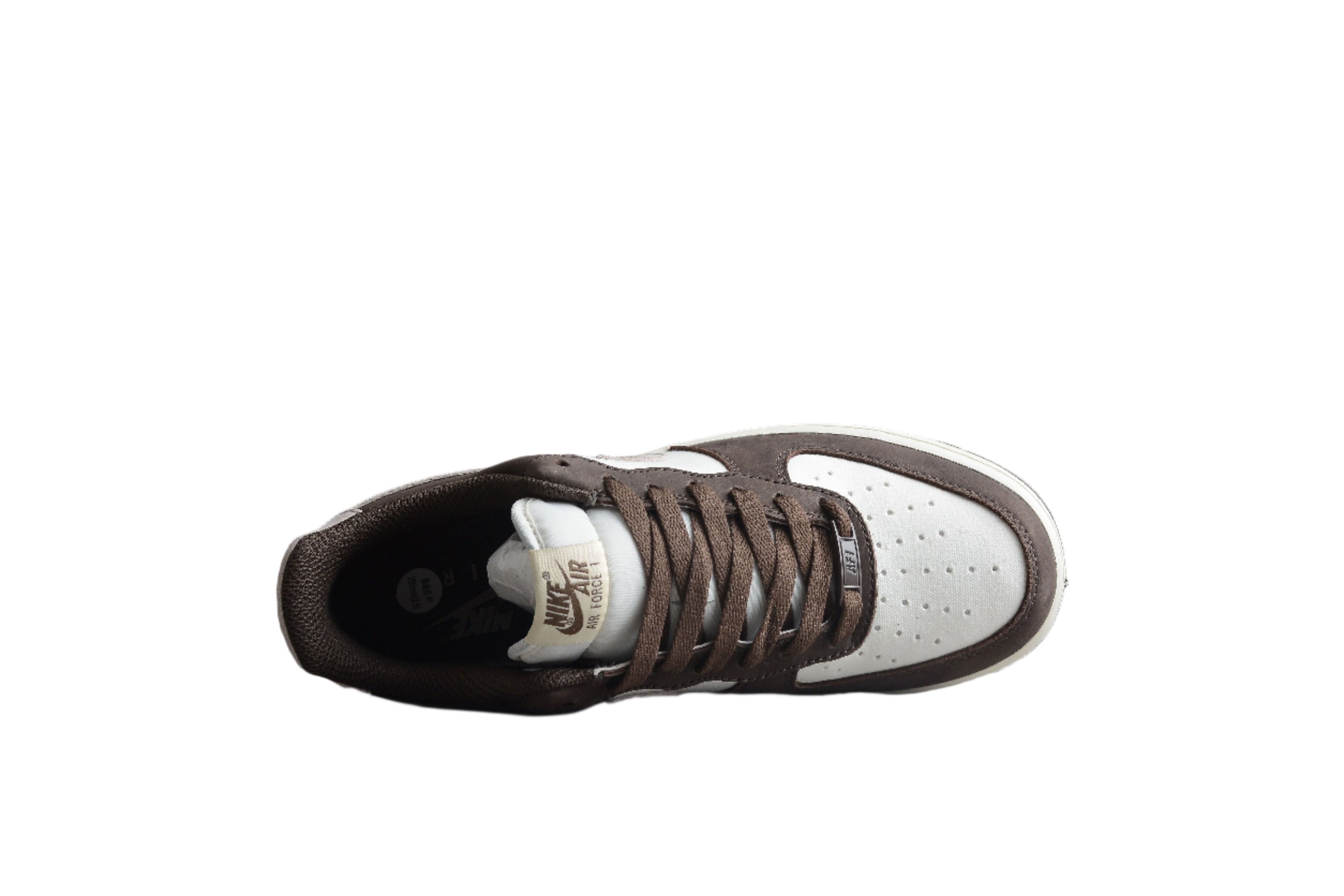 Nike Air Force One Brown / Beige / White