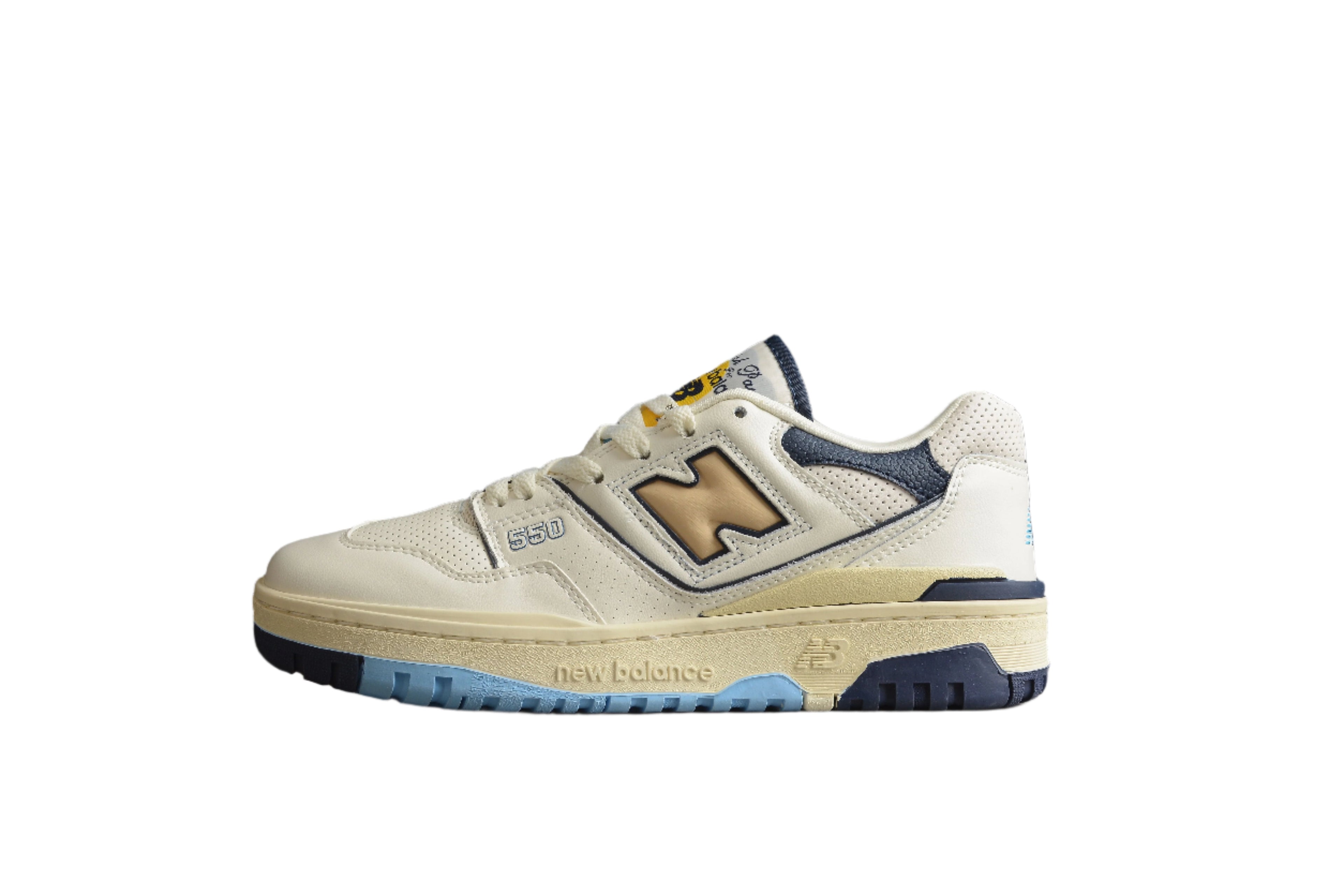 New Balance 550 Cream / Blue