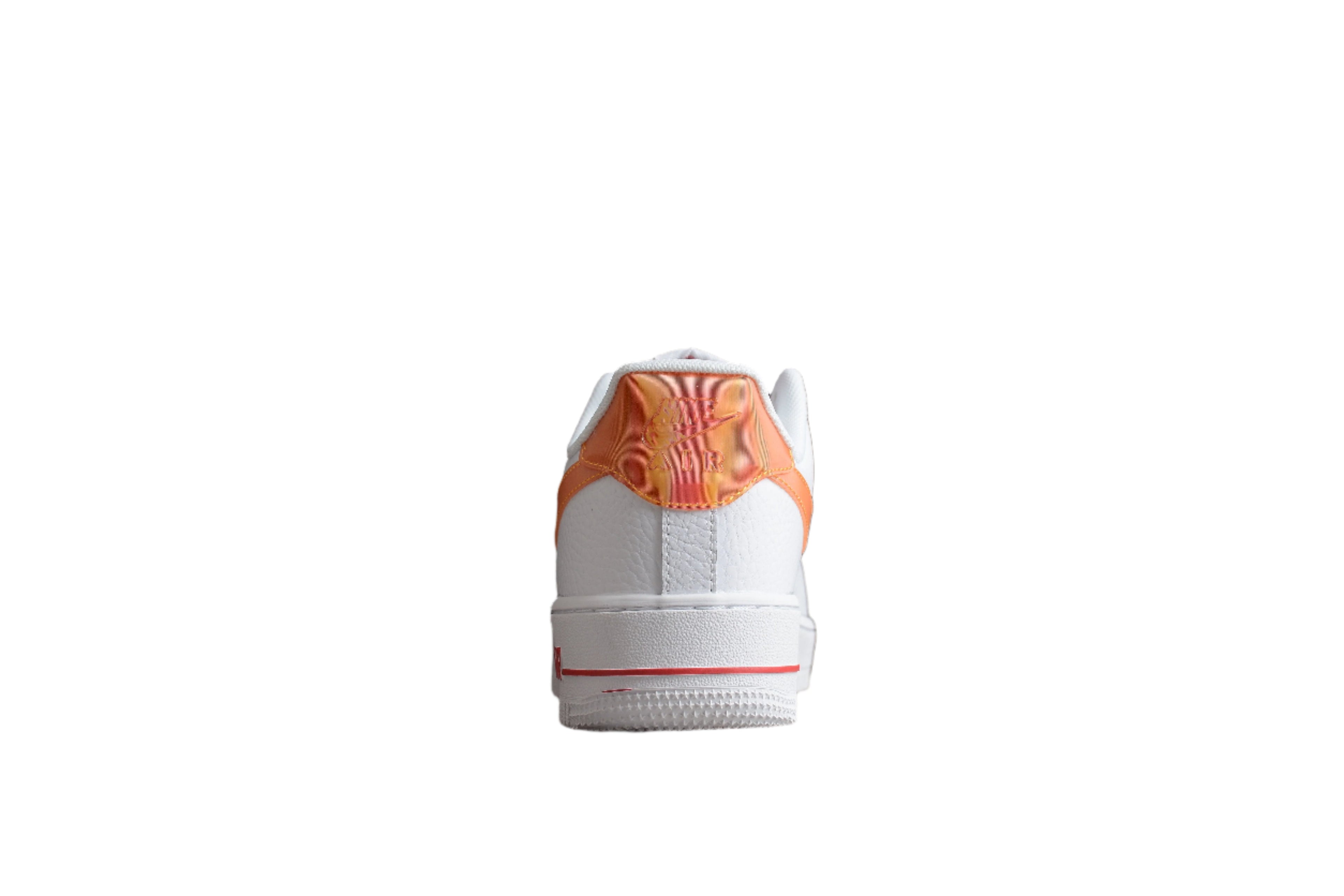 Nike Air Force One Bright Orange and Pink