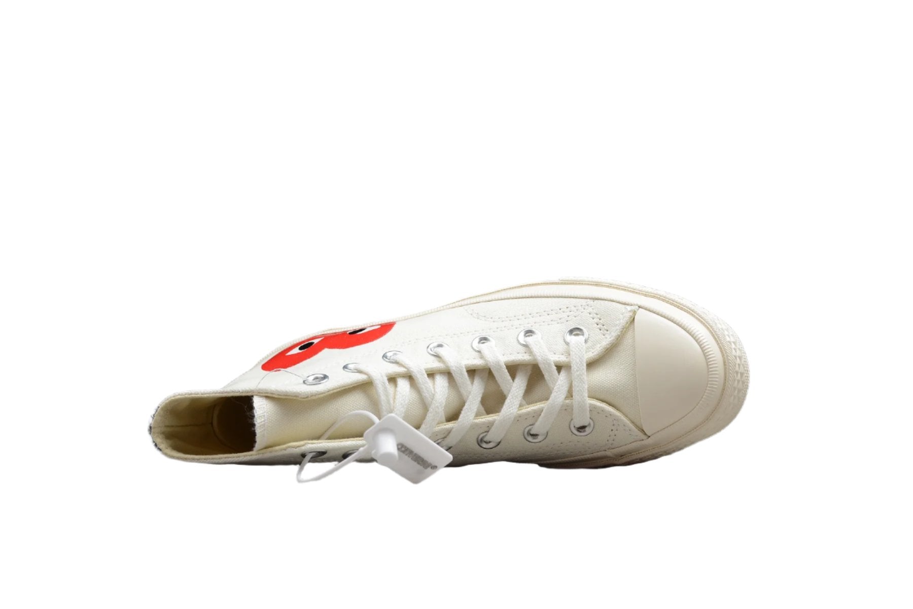 Converse All Star x Comme des Garçons Play White