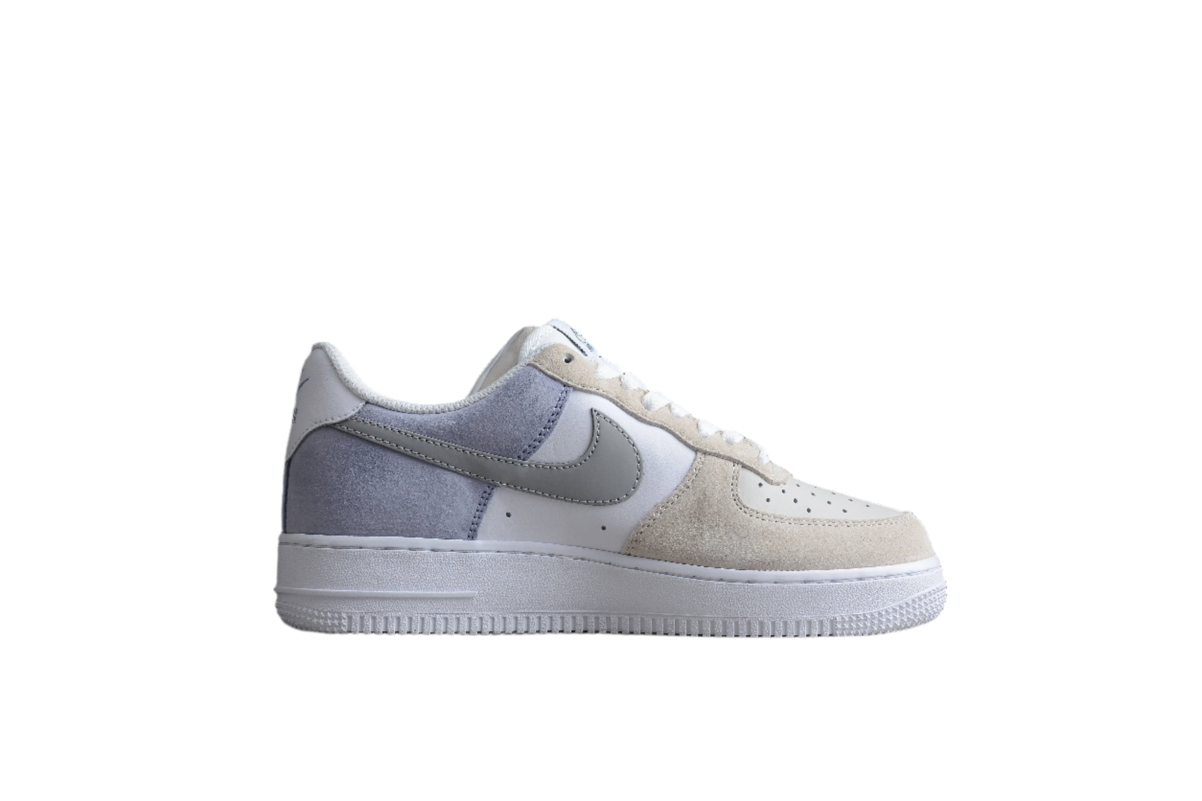 Nike Air Force One Beige / Lilac / Grey