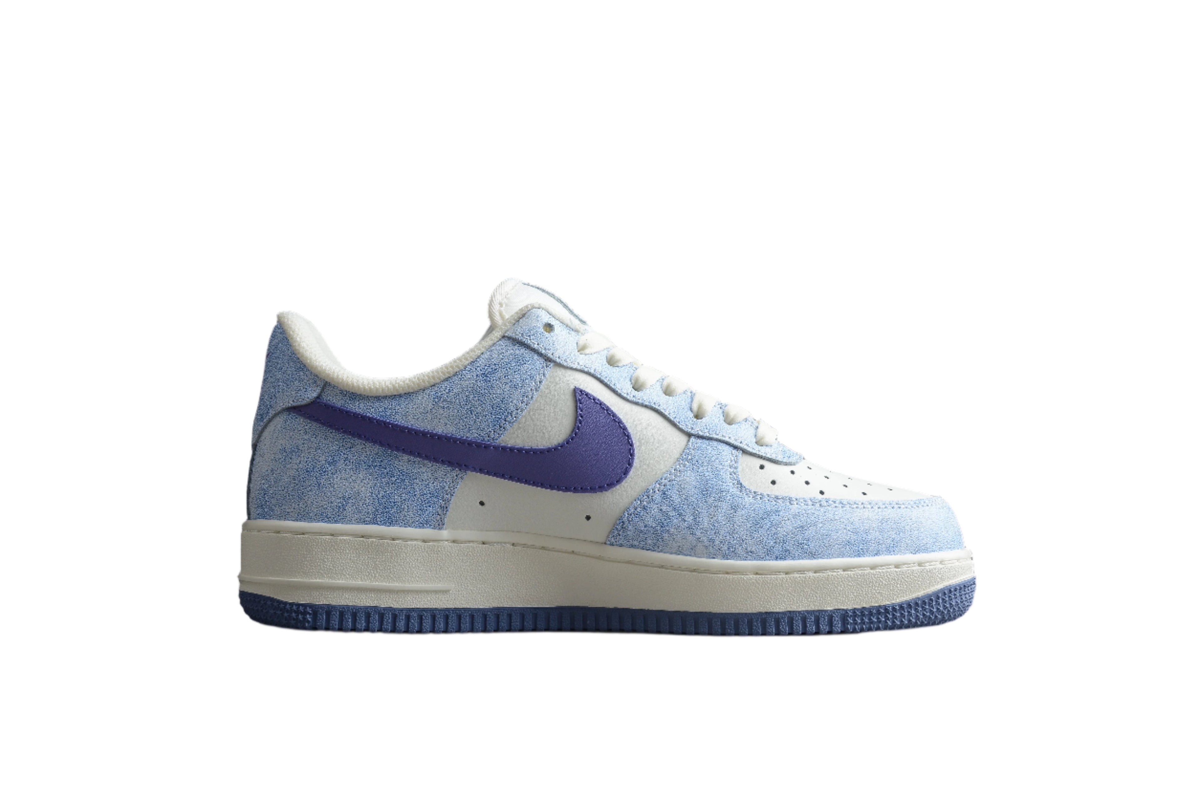 Nike Air Force One White / Blue / Purple