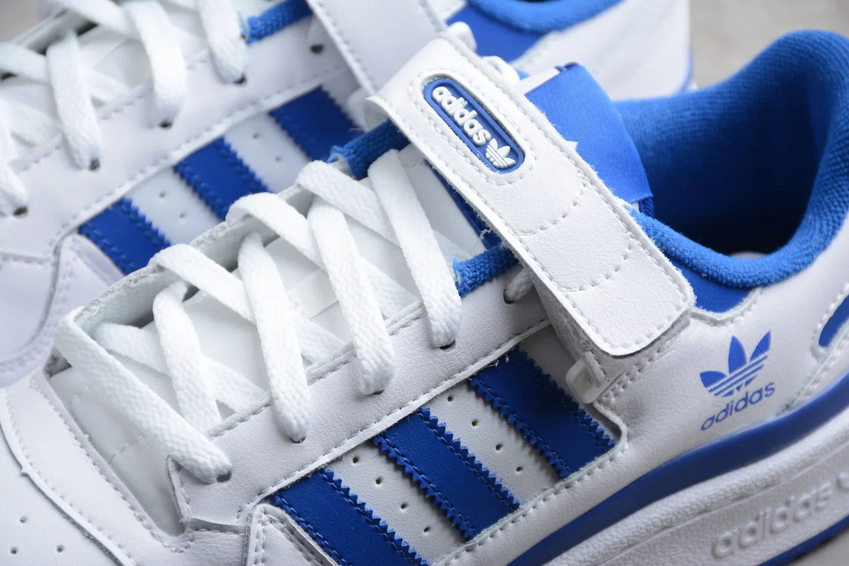 Adidas Forum White / Blue