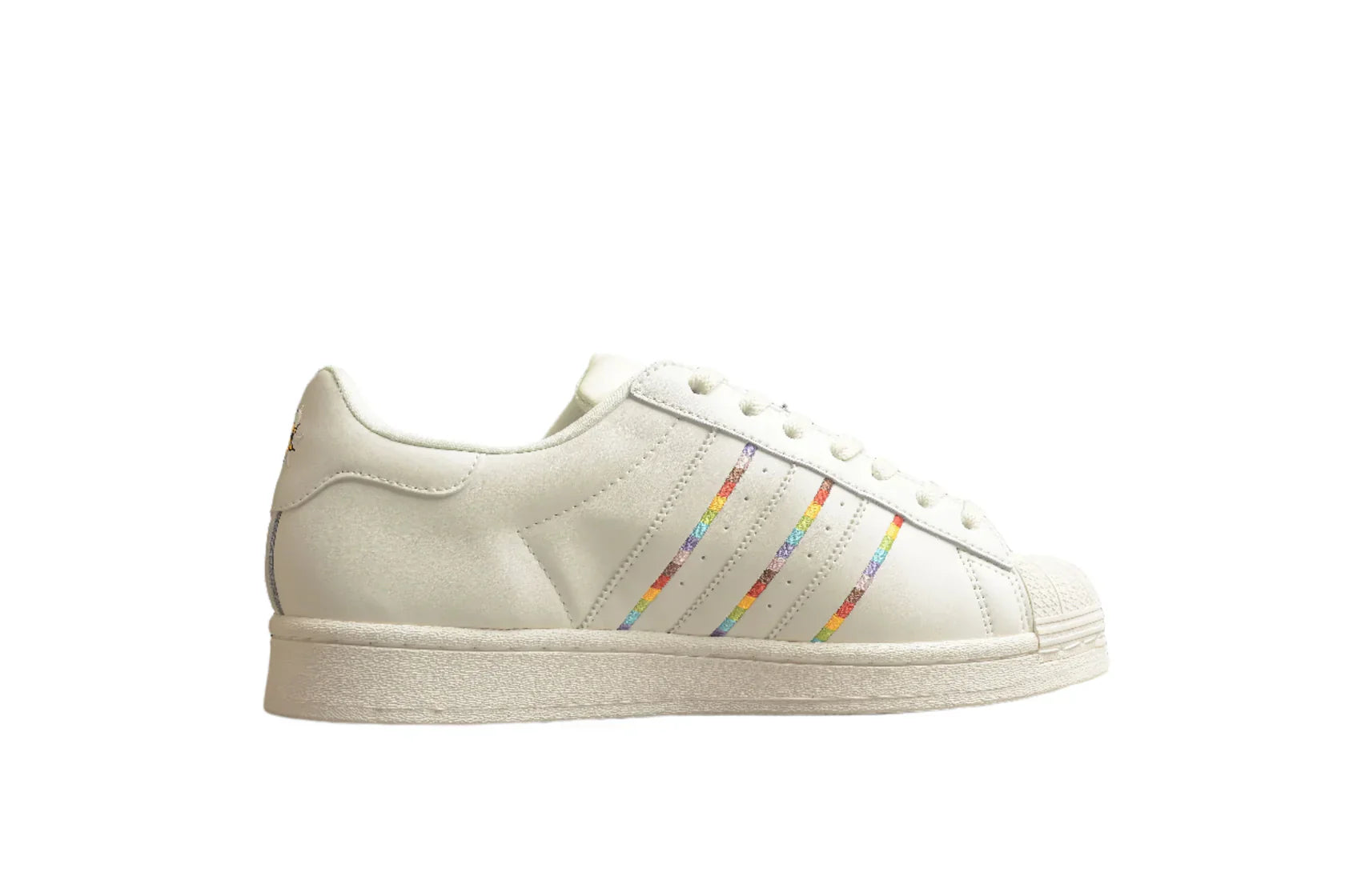 Adidas Superstar White / Rainbow