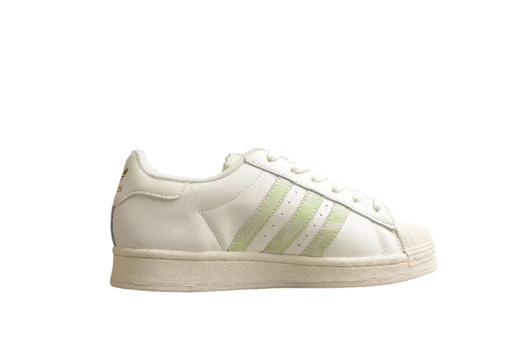 Adidas Superstar White / Light-Green