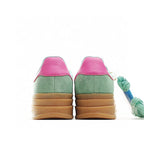 Adidas Gazelle Bold Green / Pink