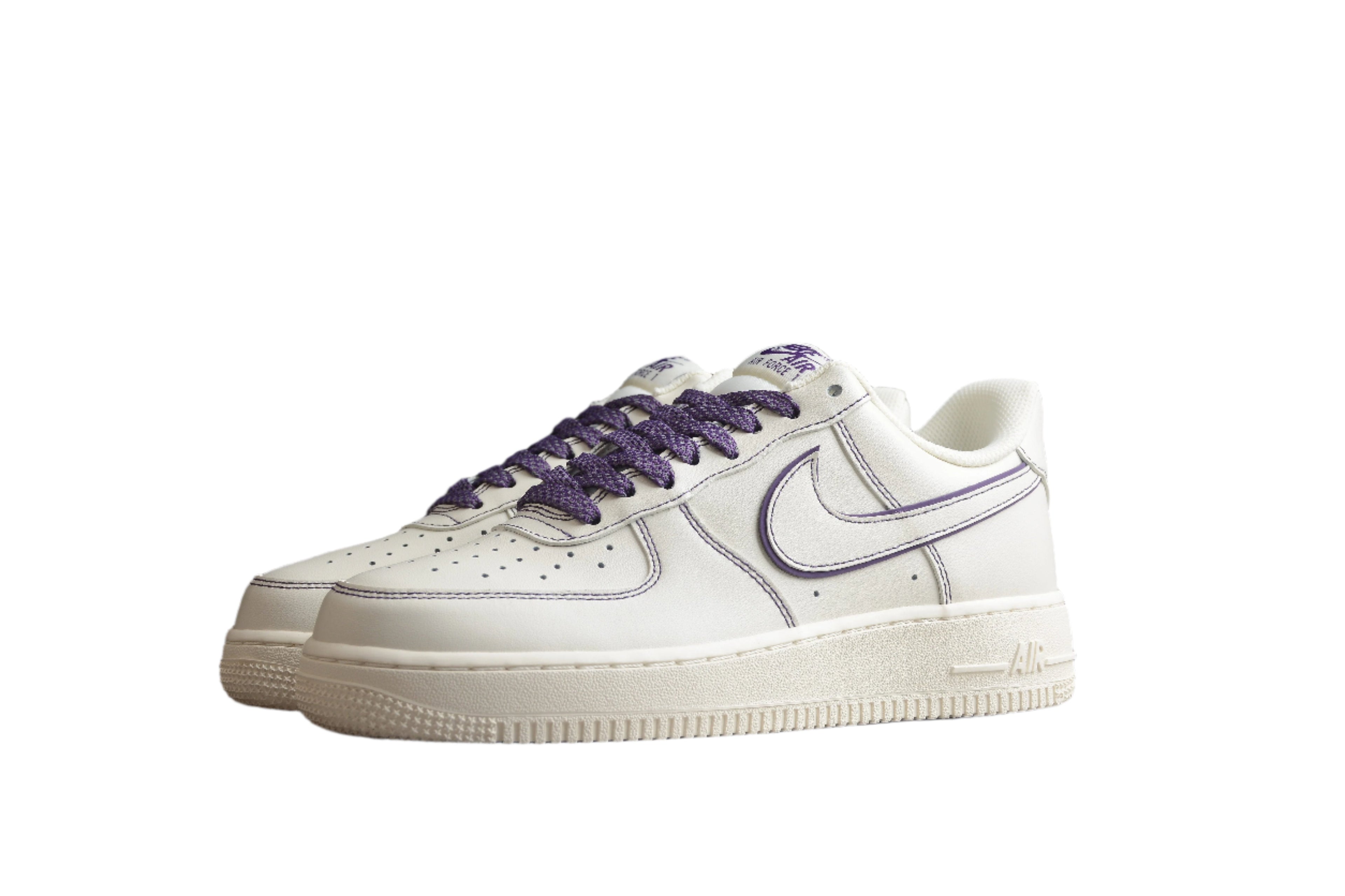 Nike Air Force One White / Purple