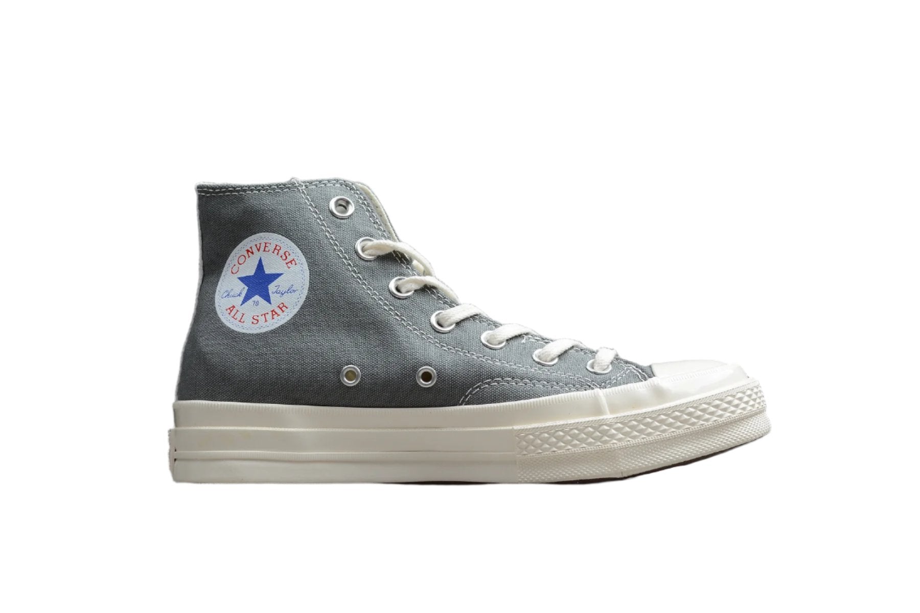 Converse All Star x Comme des Garçons Play Grey