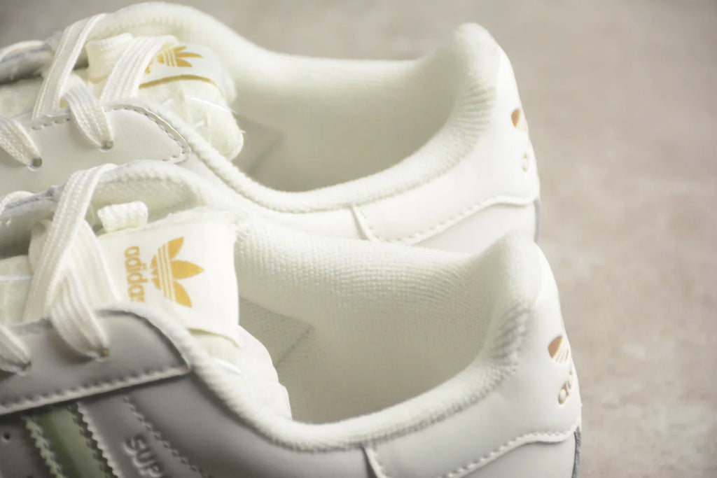 Adidas Superstar White / Light-Green