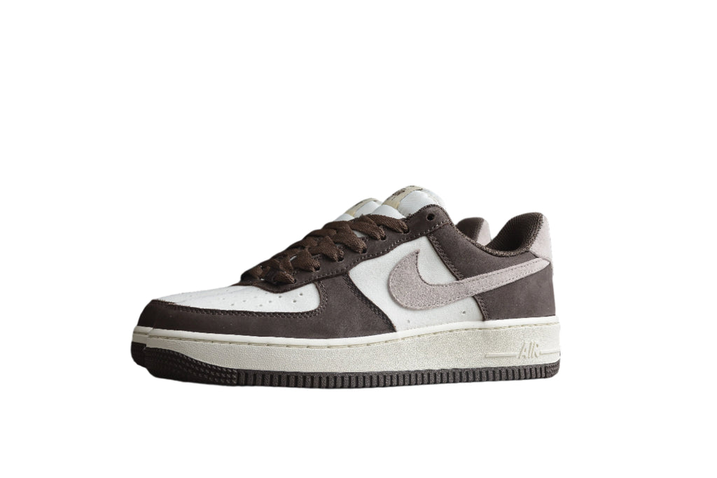 Nike Air Force One Brown / Beige / White