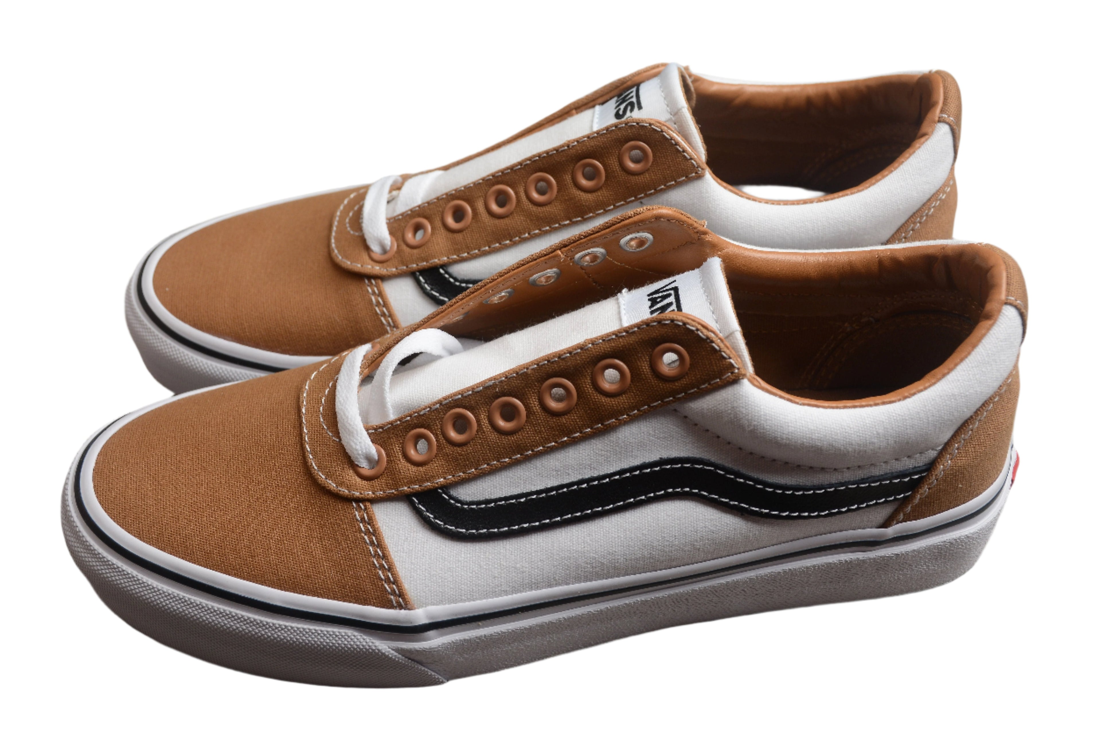 Vans Old Skool White / Brown