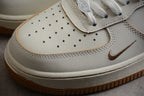 Nike Air Force One Mocha Brown / White