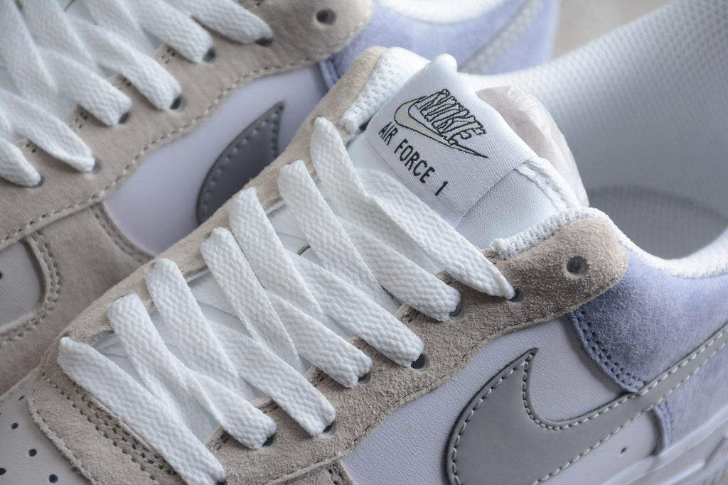 Nike Air Force One Beige / Lilac / Grey