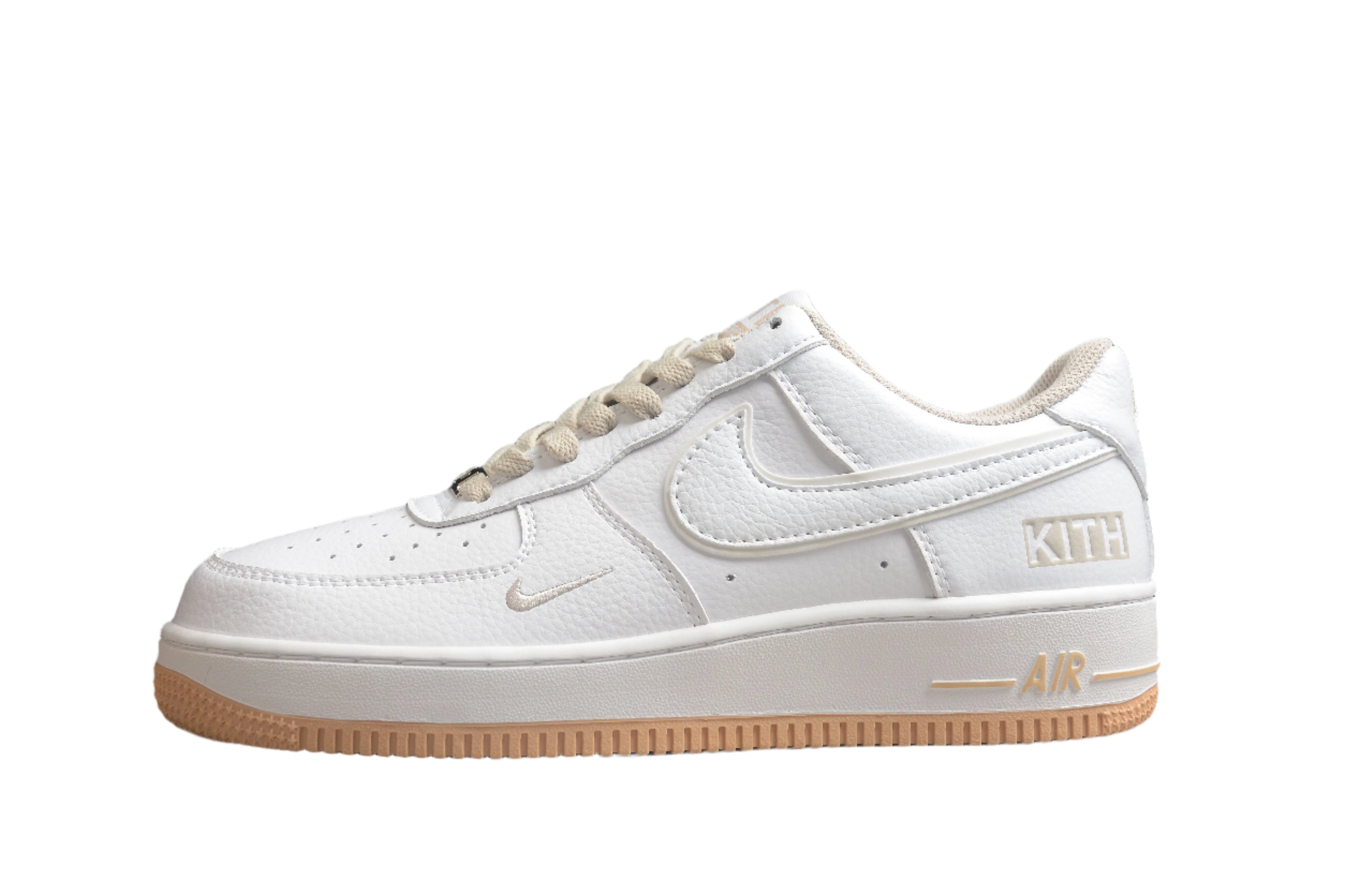 Nike Air Force One White / Particle Pink / Metallic Silver
