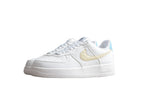 Nike Air Force One White / Light Yellow / Blue