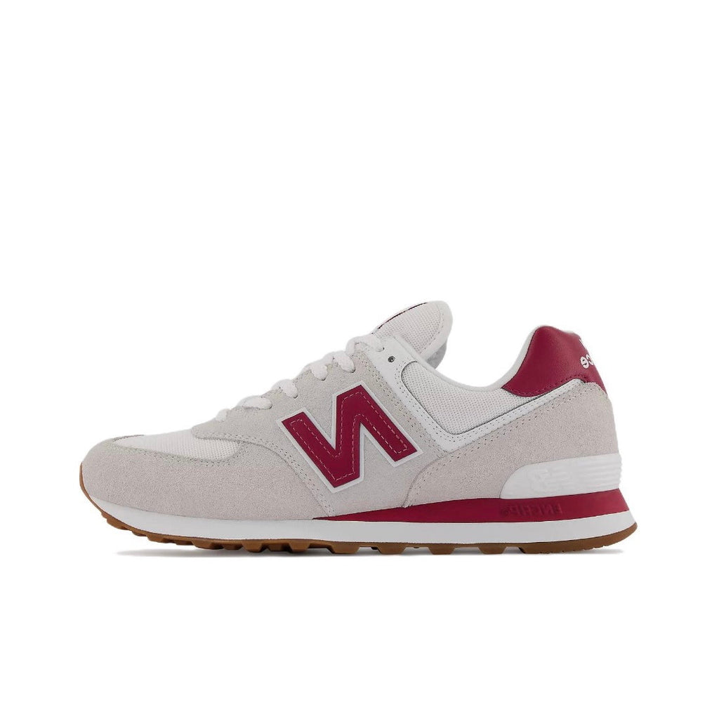 New Balance 574 Beige / Red