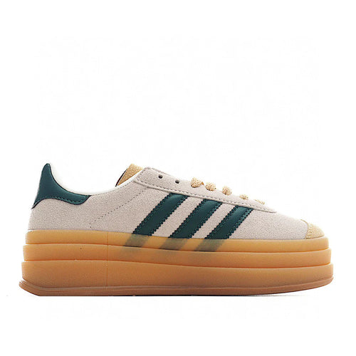 Adidas Gazelle Bold Beige / Green