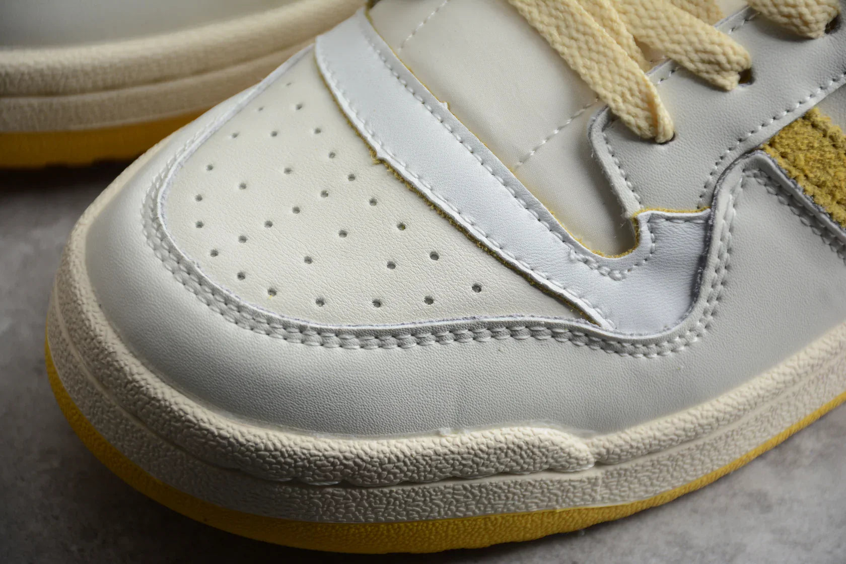 Adidas Forum White / Yellow