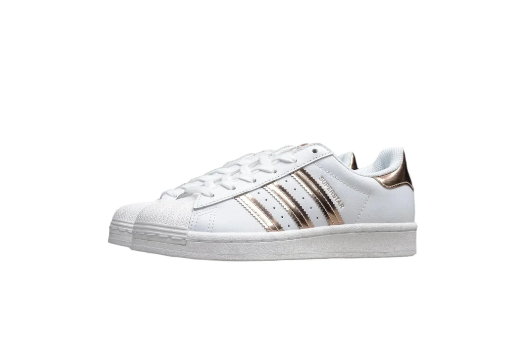 Adidas Superstar White / Light Bronze