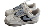 Nike Air Force One White / Black / Light Blue