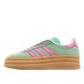 Adidas Gazelle Bold Green / Pink