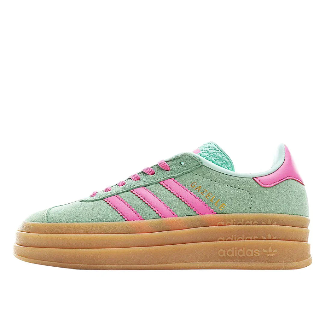 Adidas Gazelle Bold Green / Pink