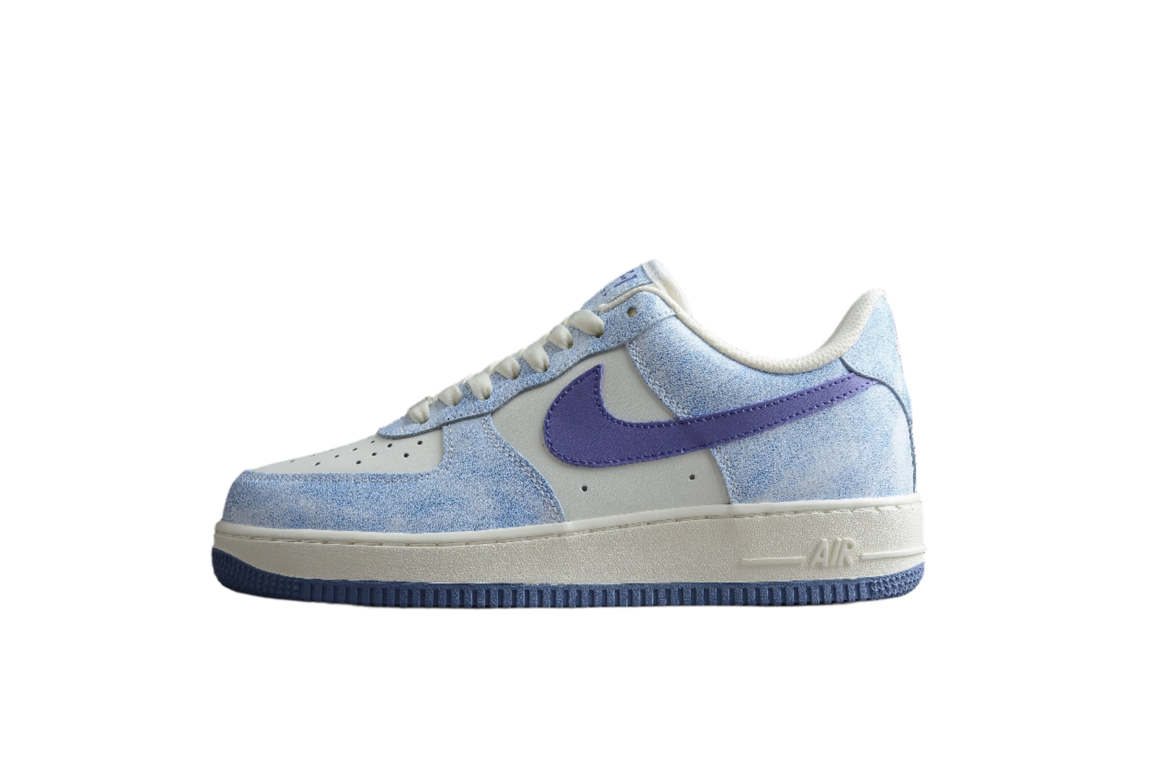 Nike Air Force One White / Blue / Purple