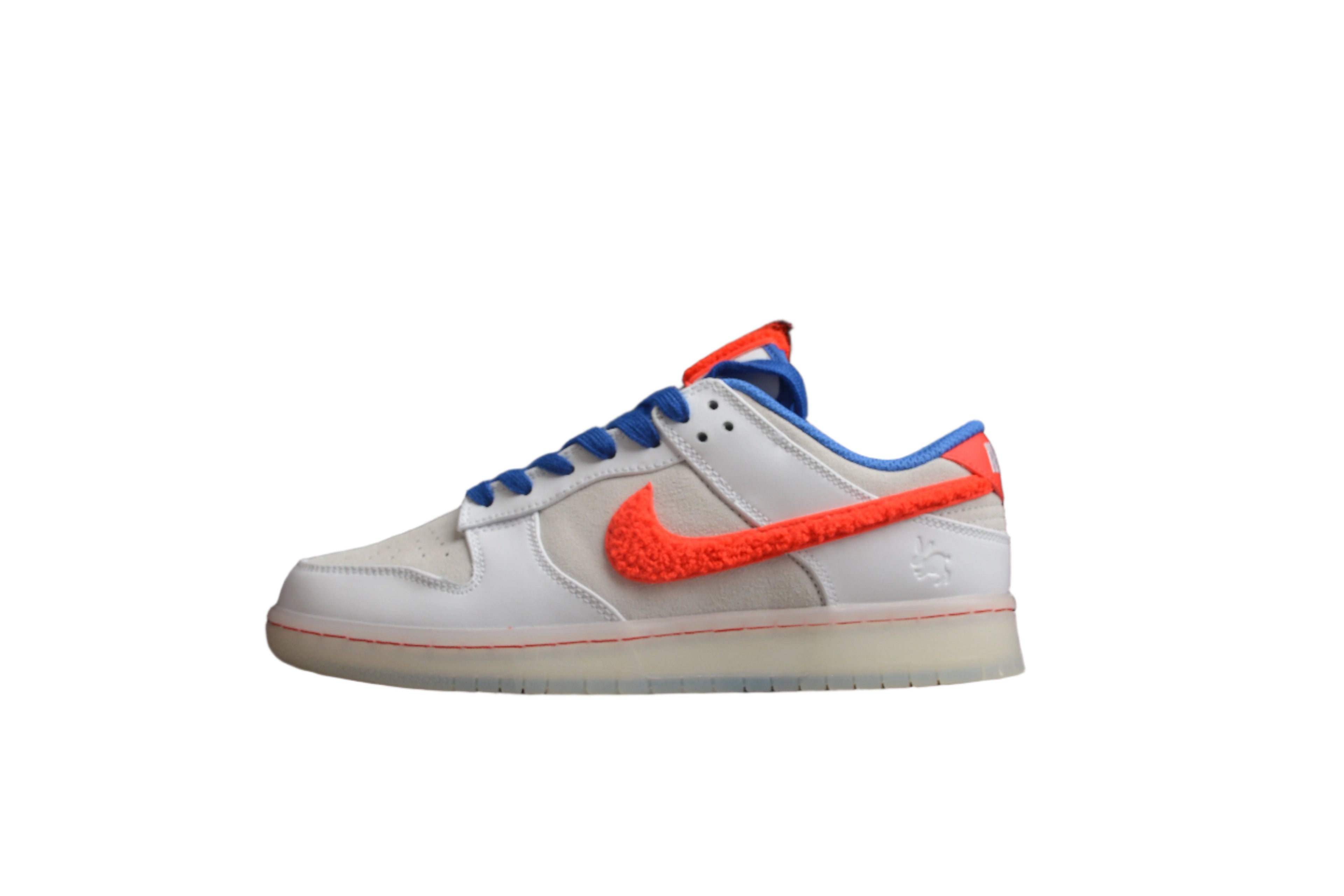 Nike Dunk Low  SB White / Crimson / Varsity Royal
