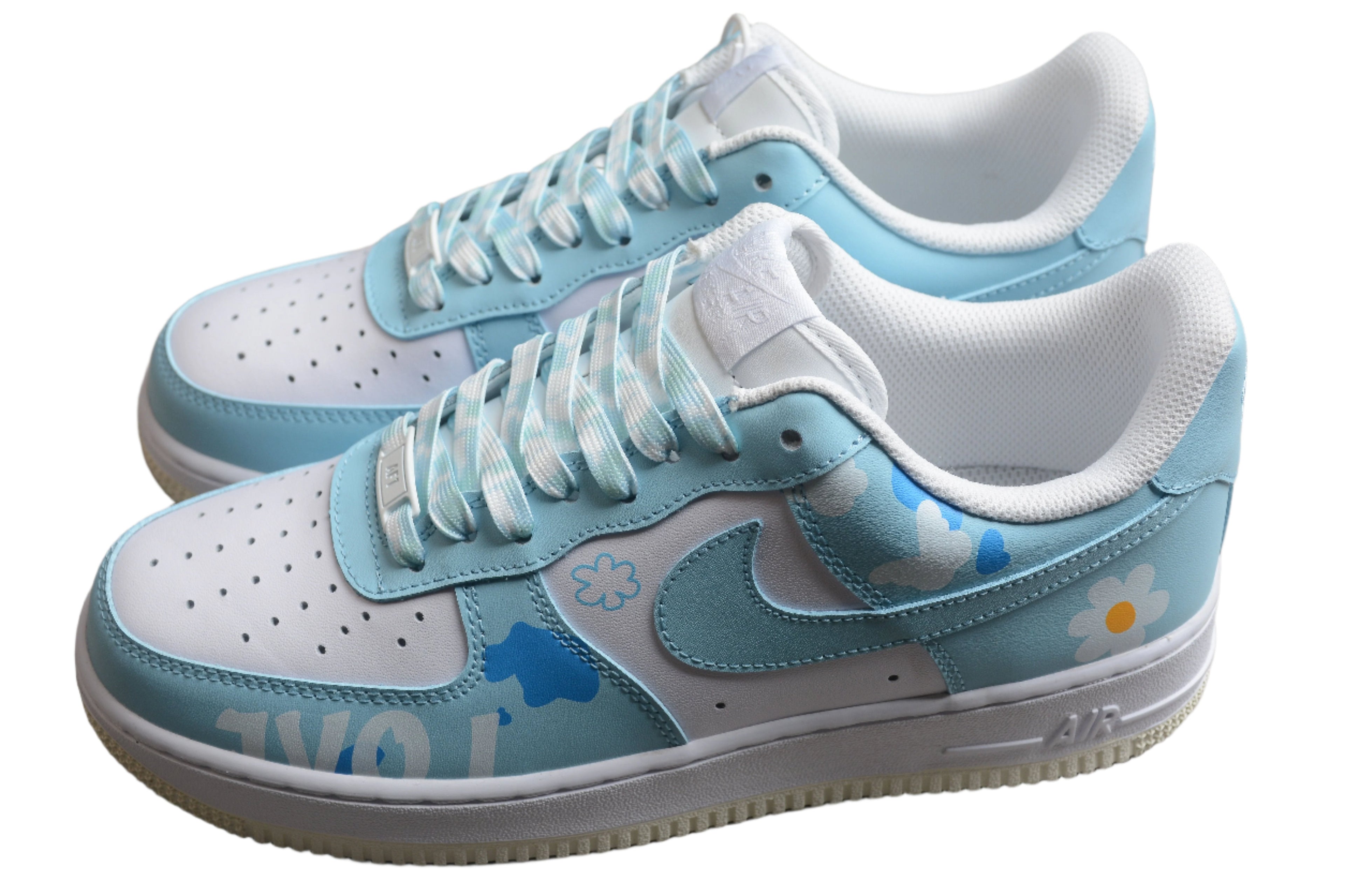 Nike Air Force One Light Blue