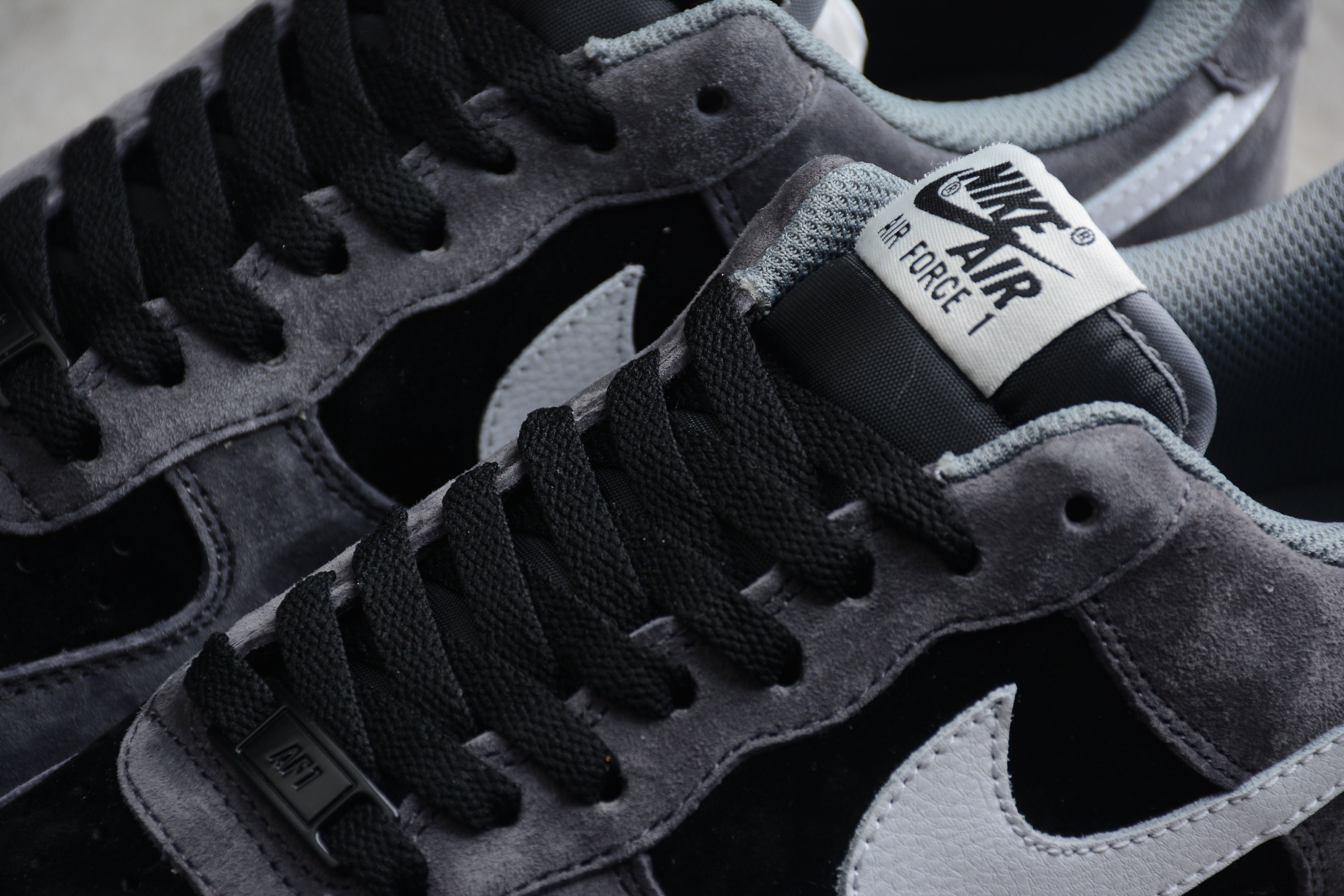 Nike Air Force One Black / Grey / White
