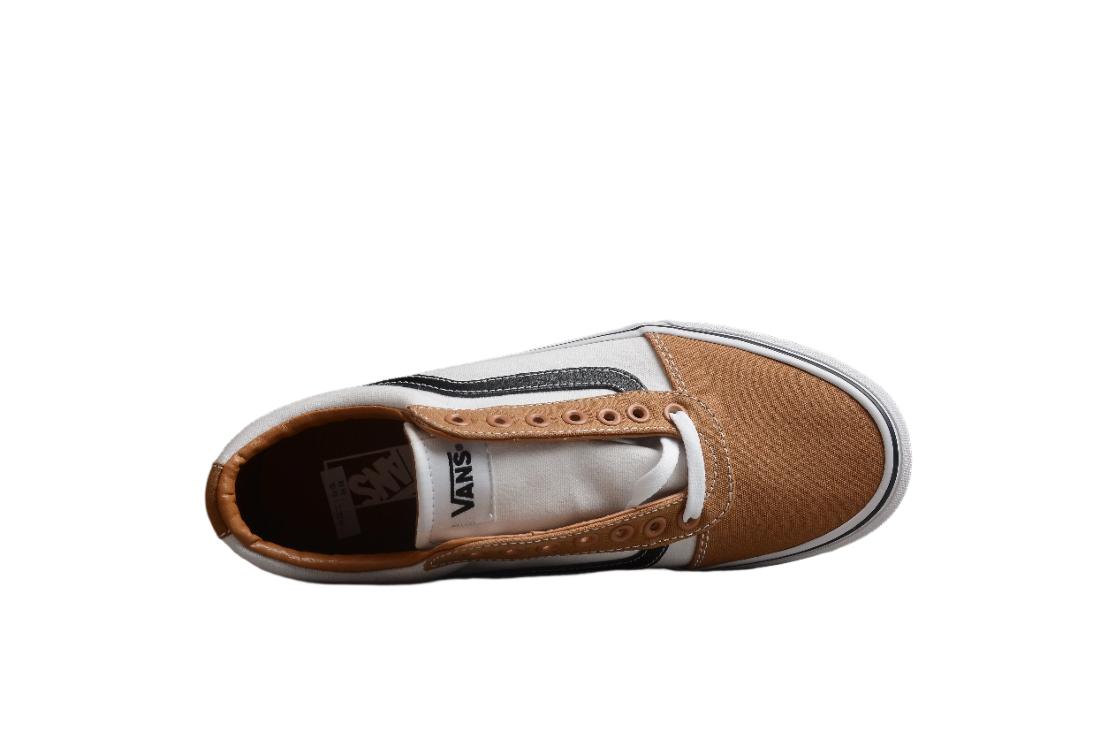 Vans Old Skool White / Brown