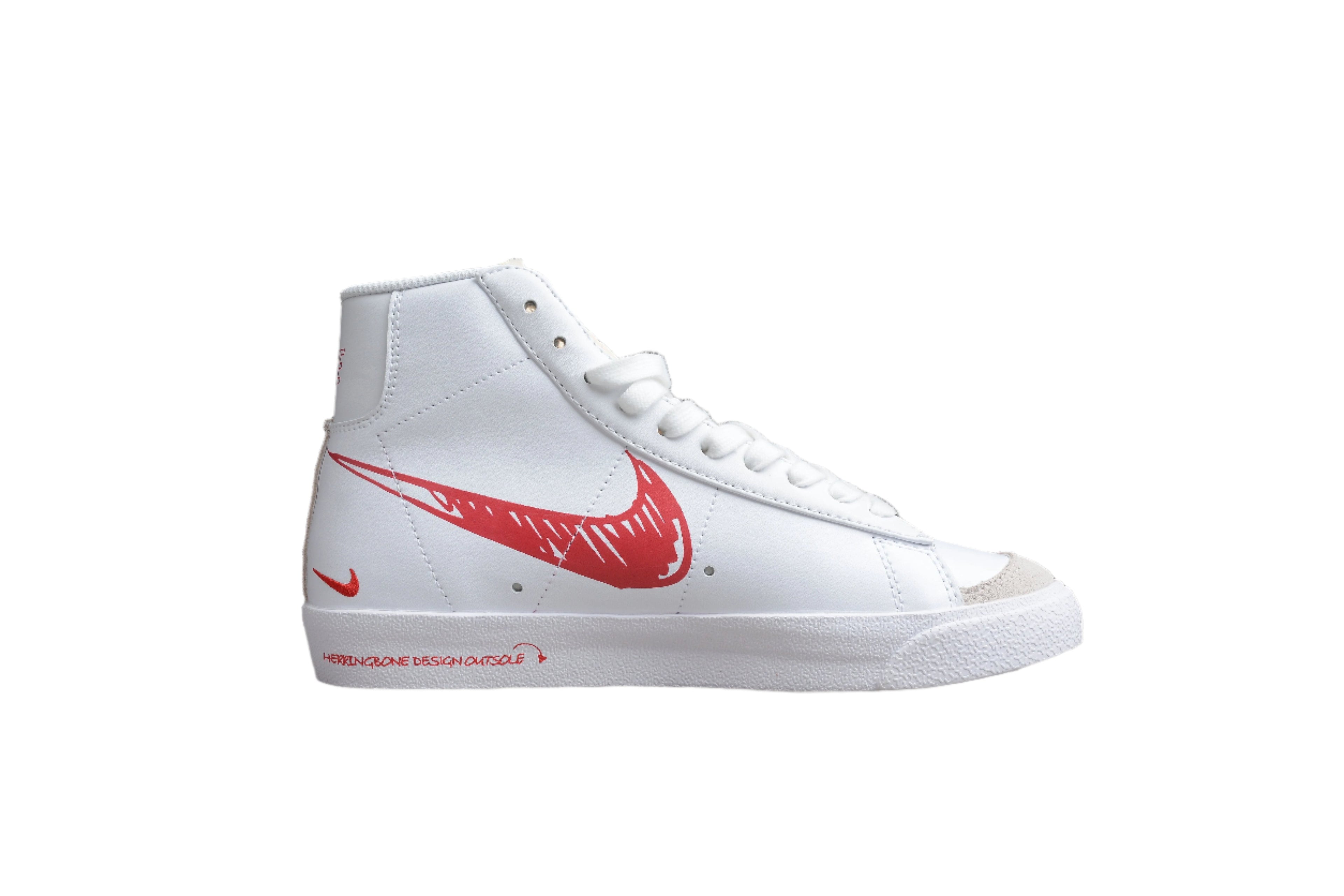 Nike Blazer Mid 77 White / Team Red