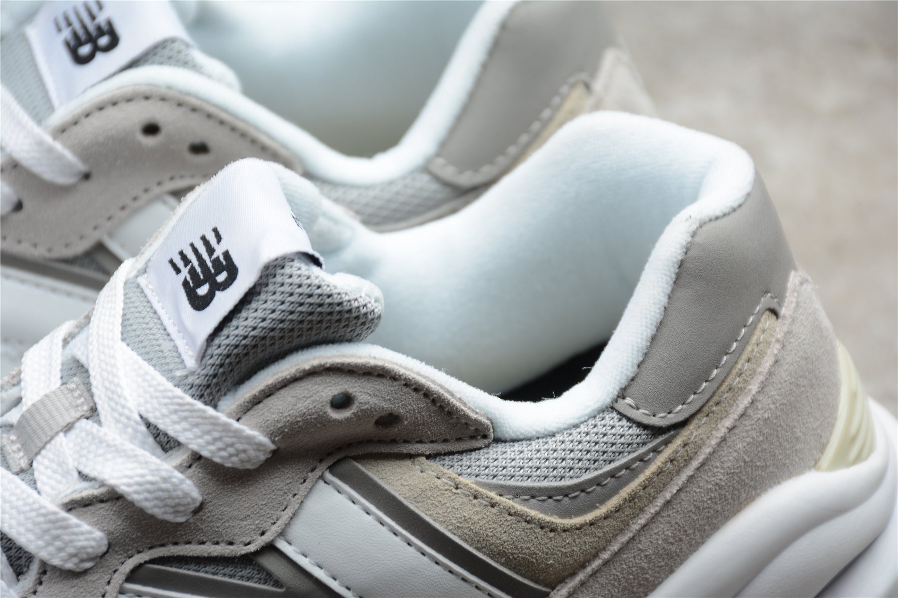 New Balance 5740 Rain Cloud with Nb White