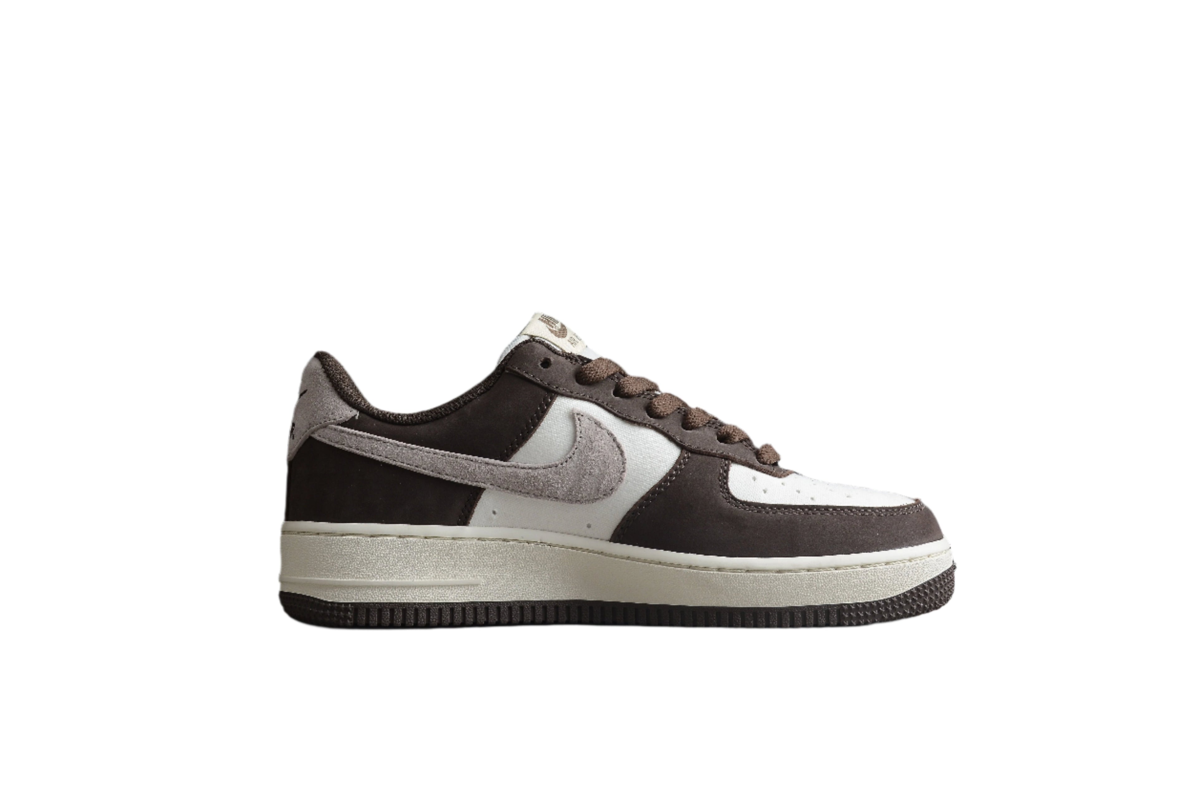 Nike Air Force One Brown / Beige / White