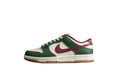 Nike Dunk Low  SB Green / Burgundy