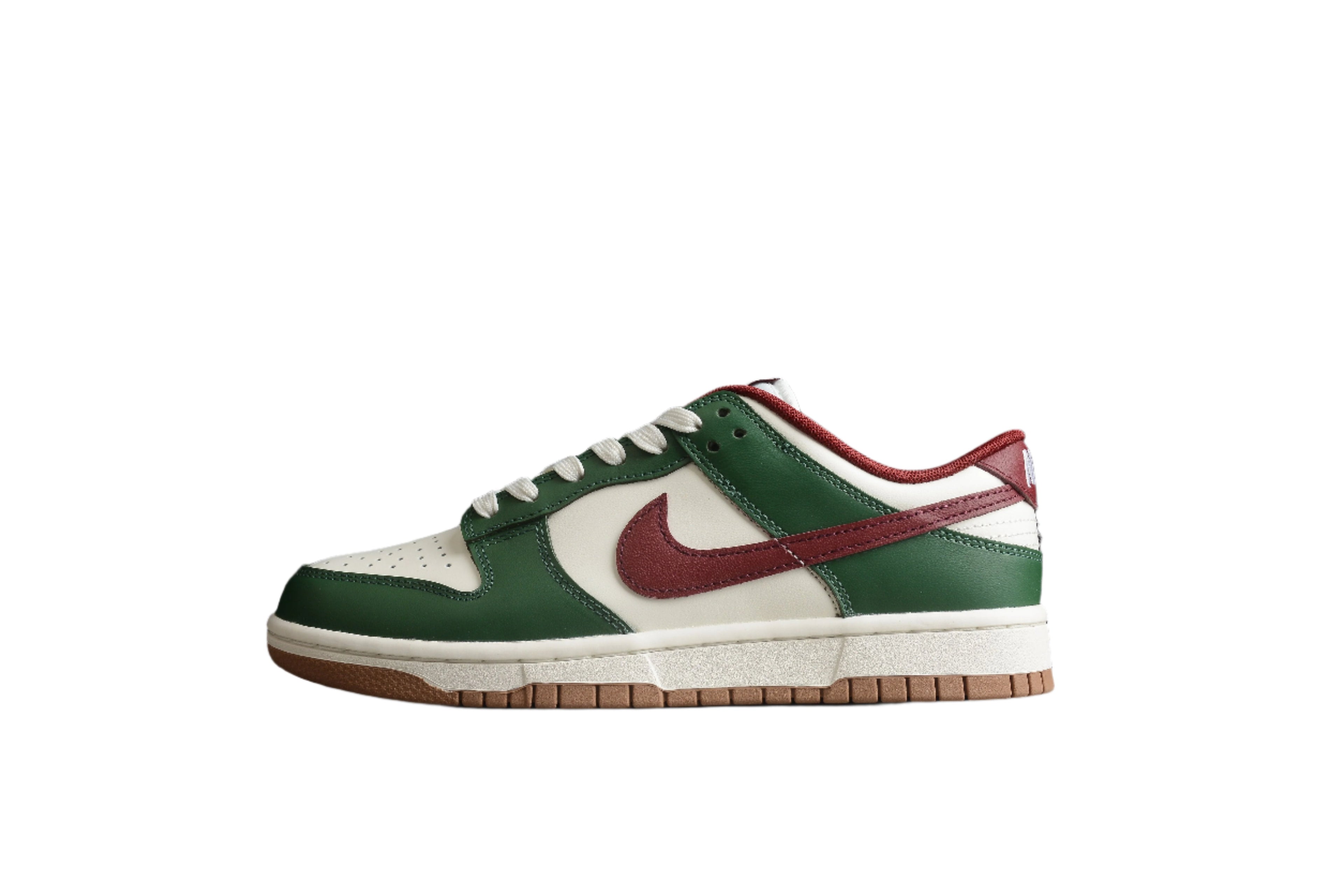 Nike Dunk Low  SB Green / Burgundy