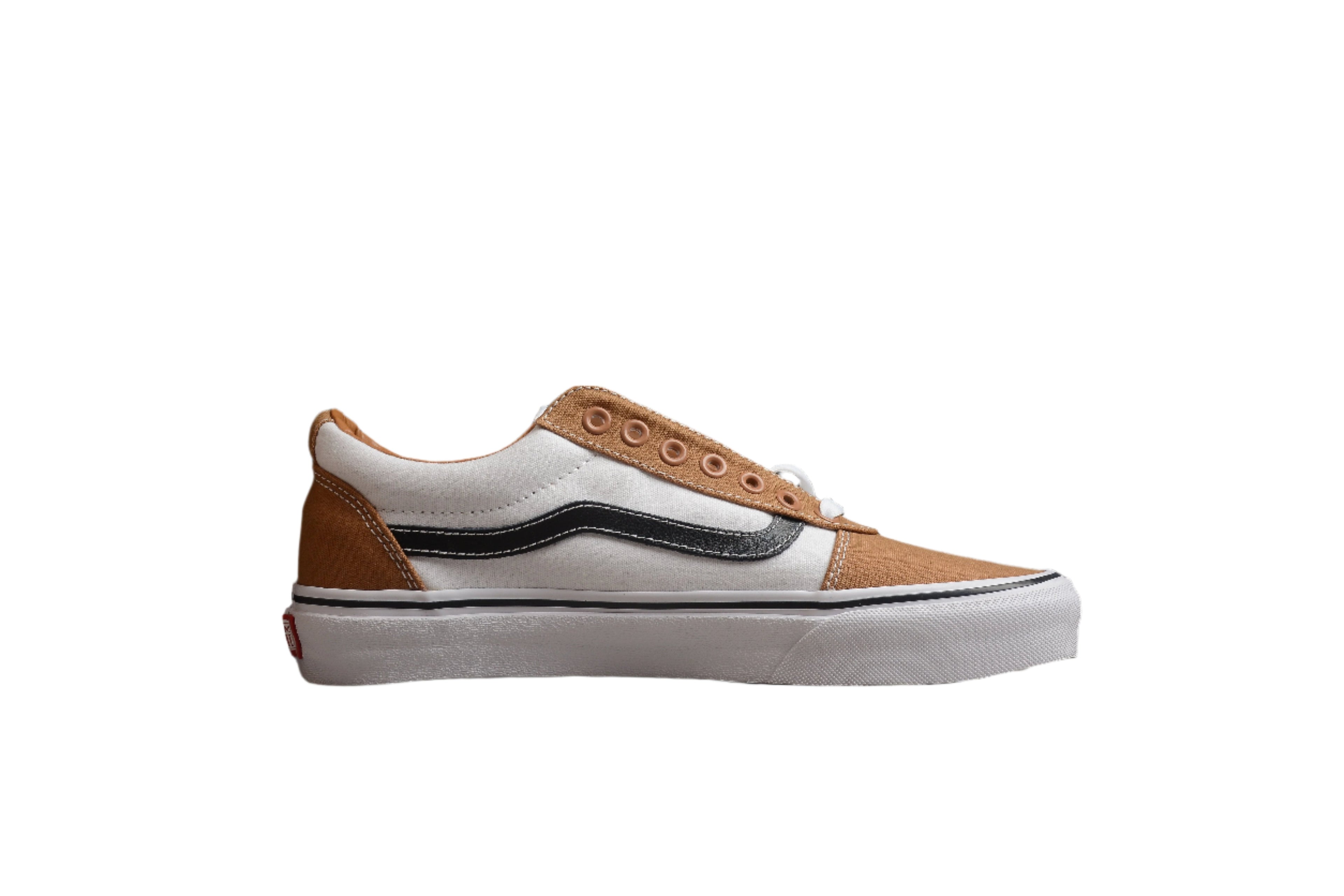 Vans Old Skool White / Brown