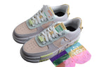 Nike Air Force One Grey / Tan / Sage / Yellow