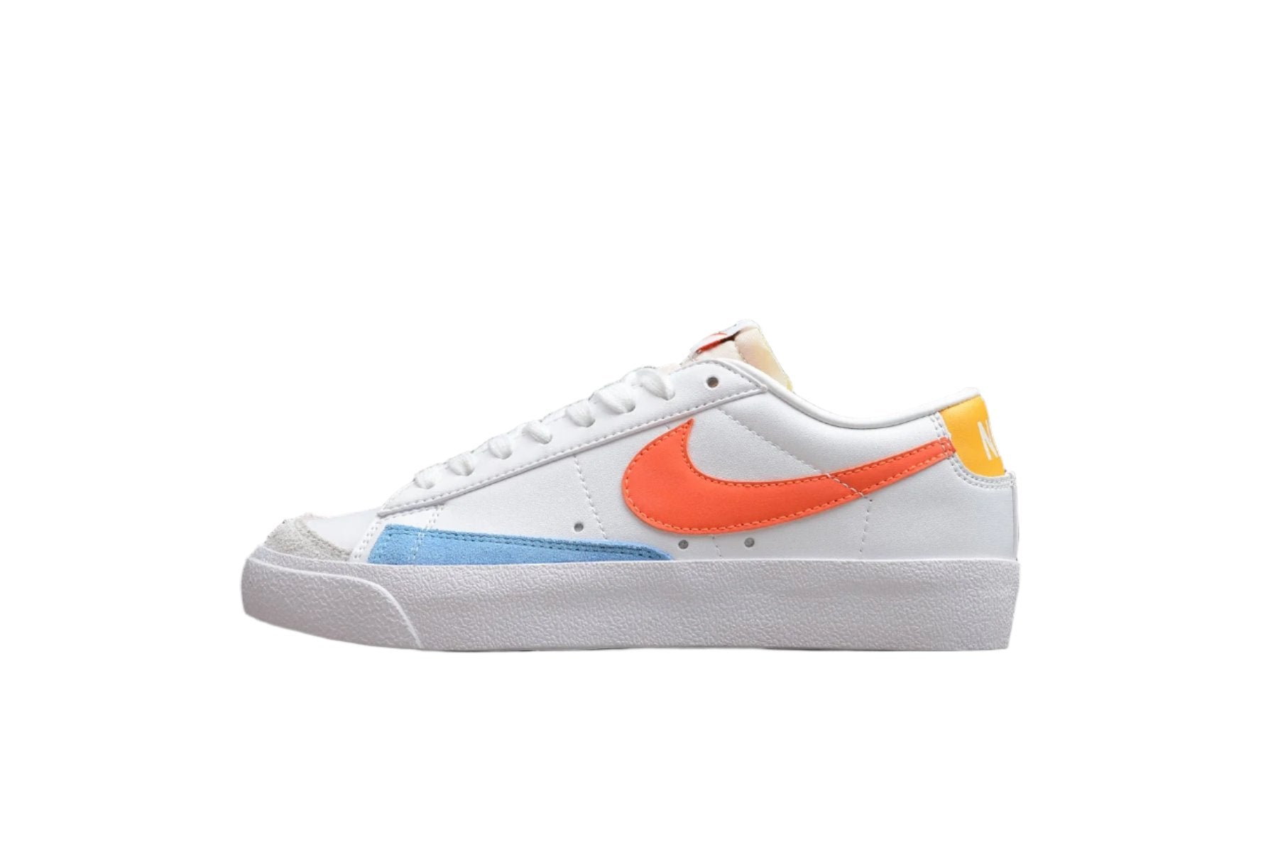 Nike Blazer Low White / Team Orange / Light Photo Blue
