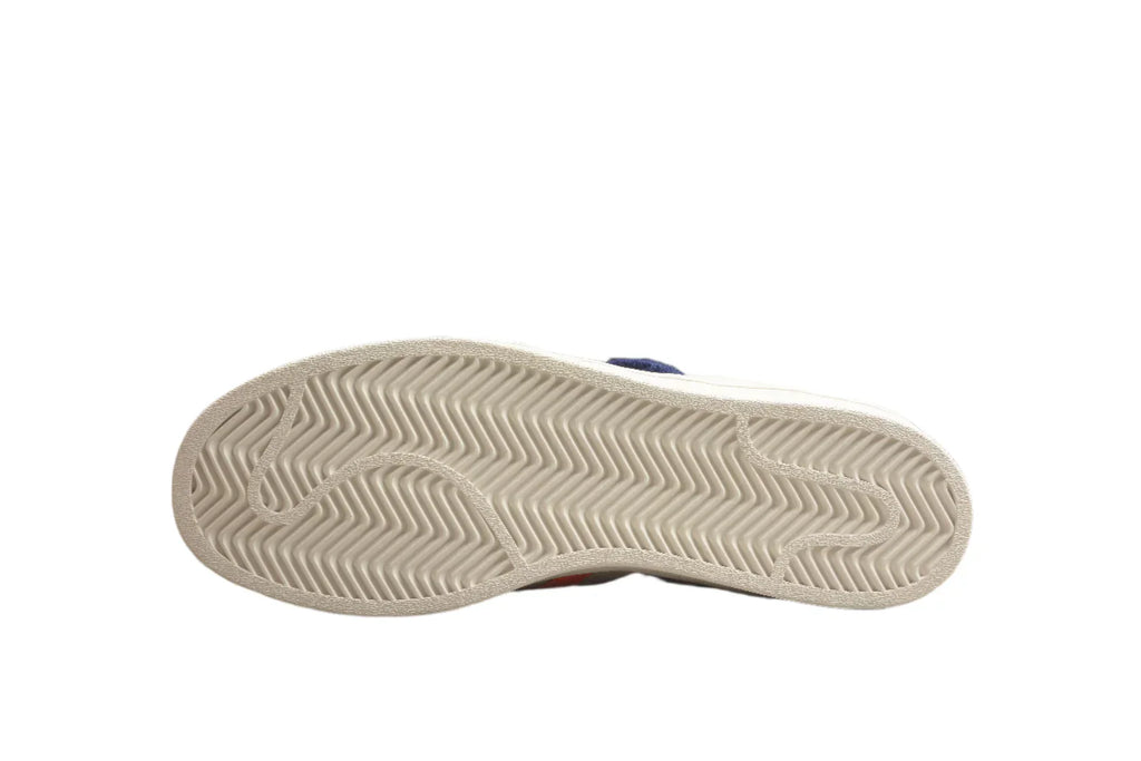 Adidas Superstar White / Blue-Orange-Red