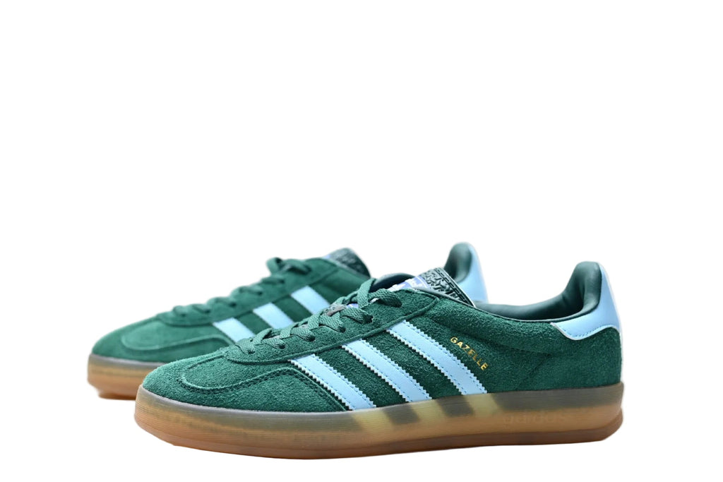Adidas Gazelle Indoor Green / Light Blue