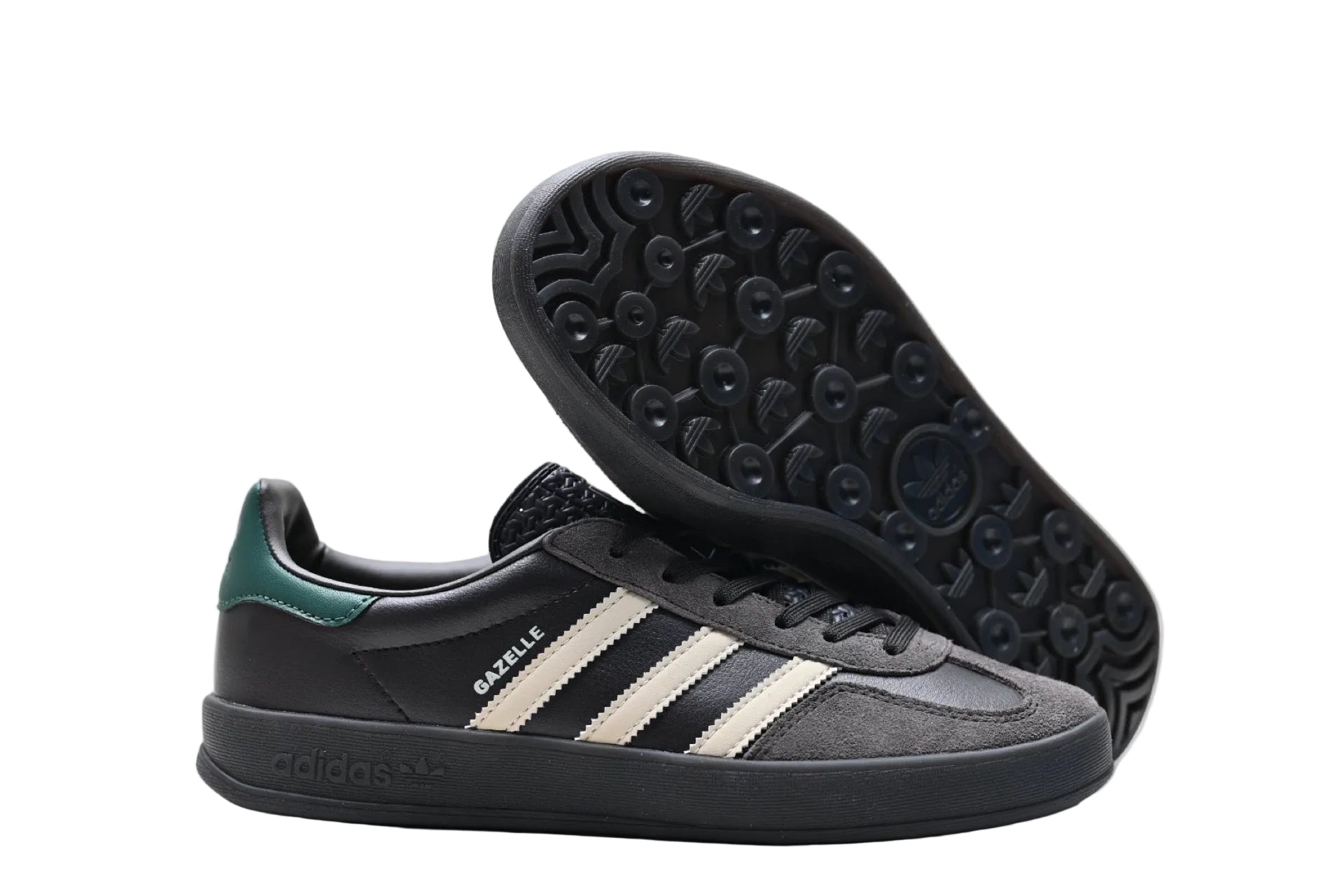 Adidas Gazelle Indoor Black / Jade Green
