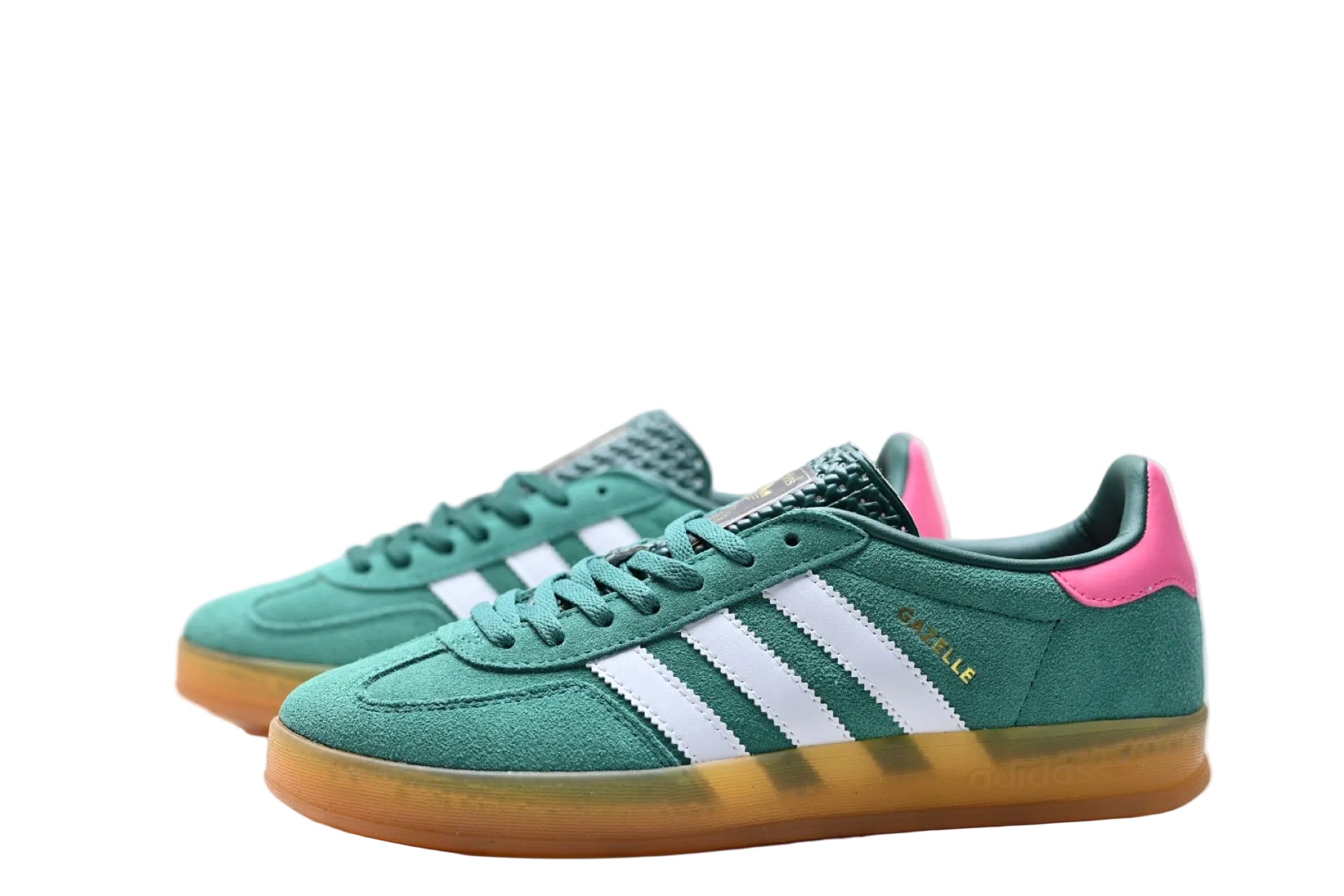 Adidas Gazelle Indoor Green / Pink