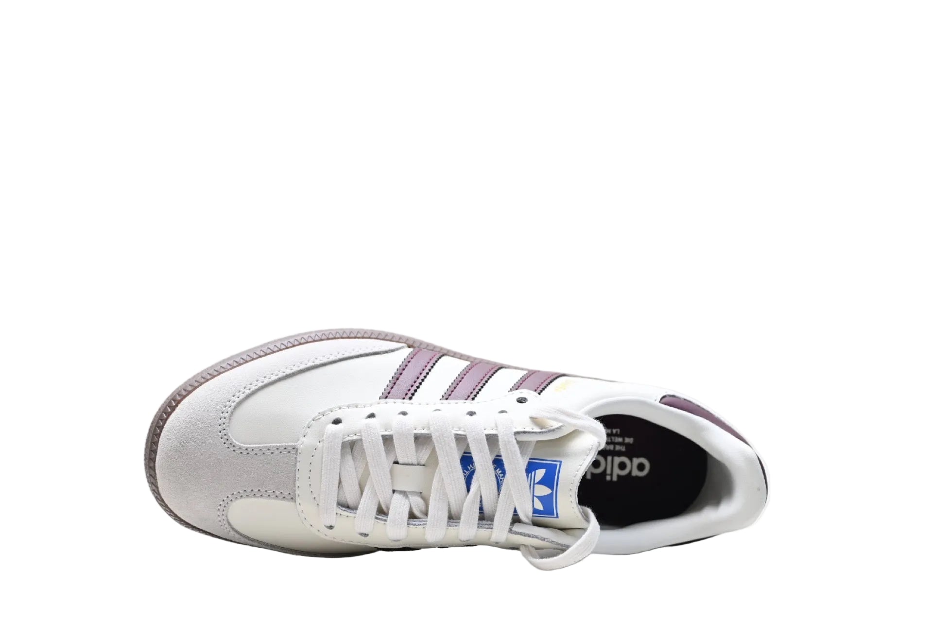 Adidas Samba OG White / Burgundy