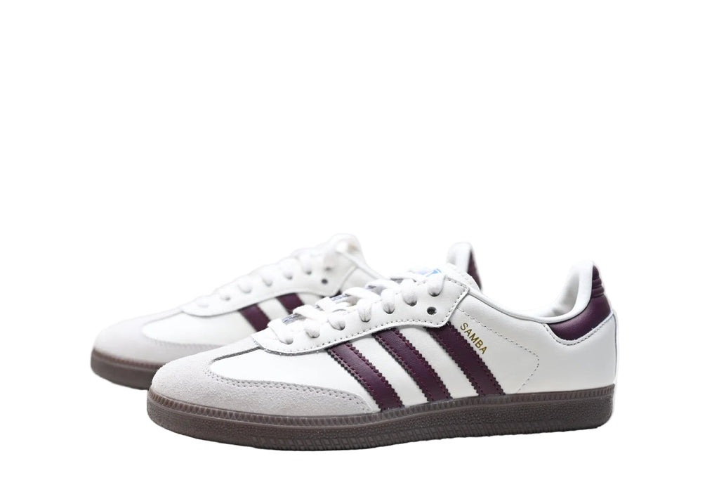 Adidas Samba OG White / Burgundy