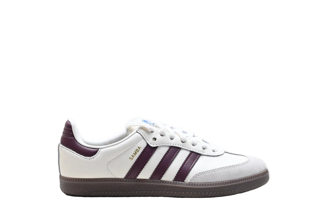 Adidas Samba OG White / Burgundy